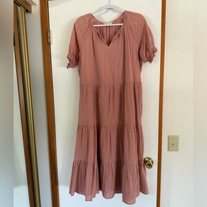 DownEast Blush Midi Dress